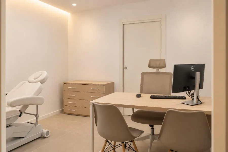Sala de consulta del GRUK Centre Mèdic